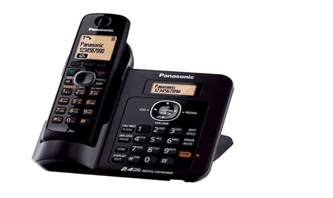 Digital cordless phone with caller ID KXTG3811SXB
