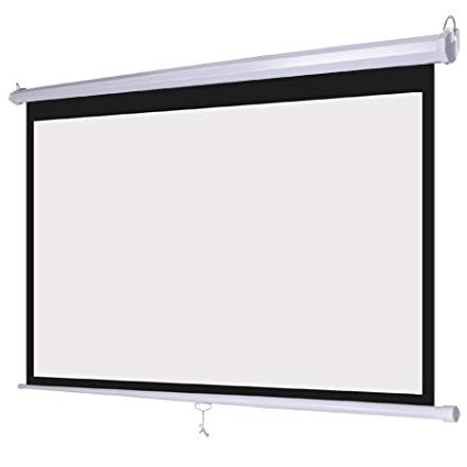 Insta Lock Projector Screen Size-4X6 Feet