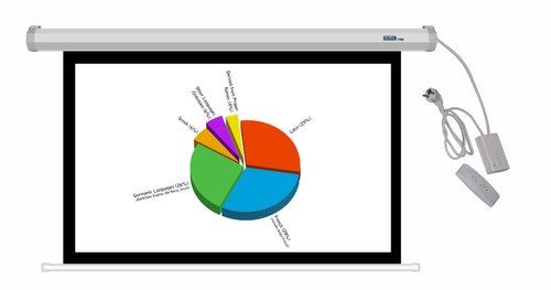 Motorized Projector Screen 4 x 6