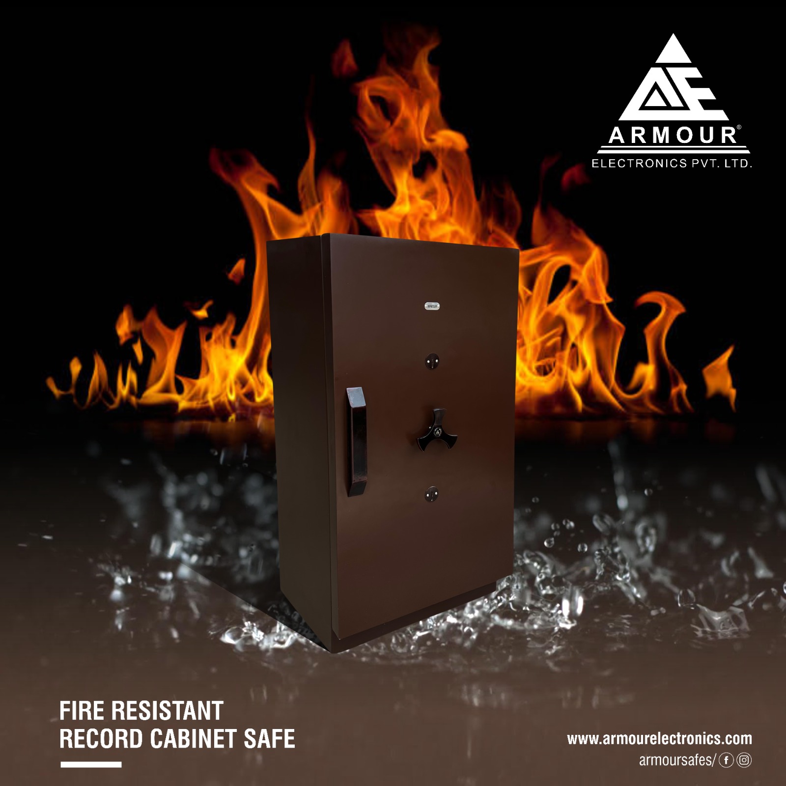 Fire Resistant Record Cabinet Safe