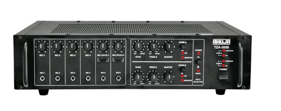 2 Zone PA Mixer Amplifier Ahuja