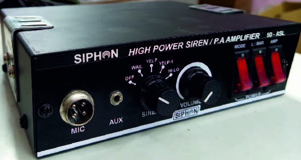 PA Siren Amplifier Model No ASL 50