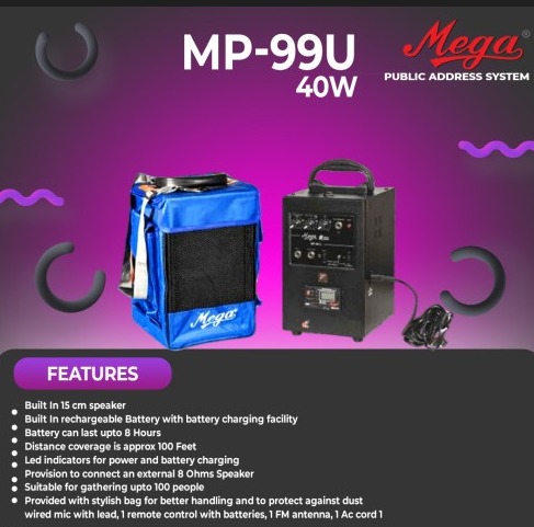 Megaphone MP 99 USB Make Mega