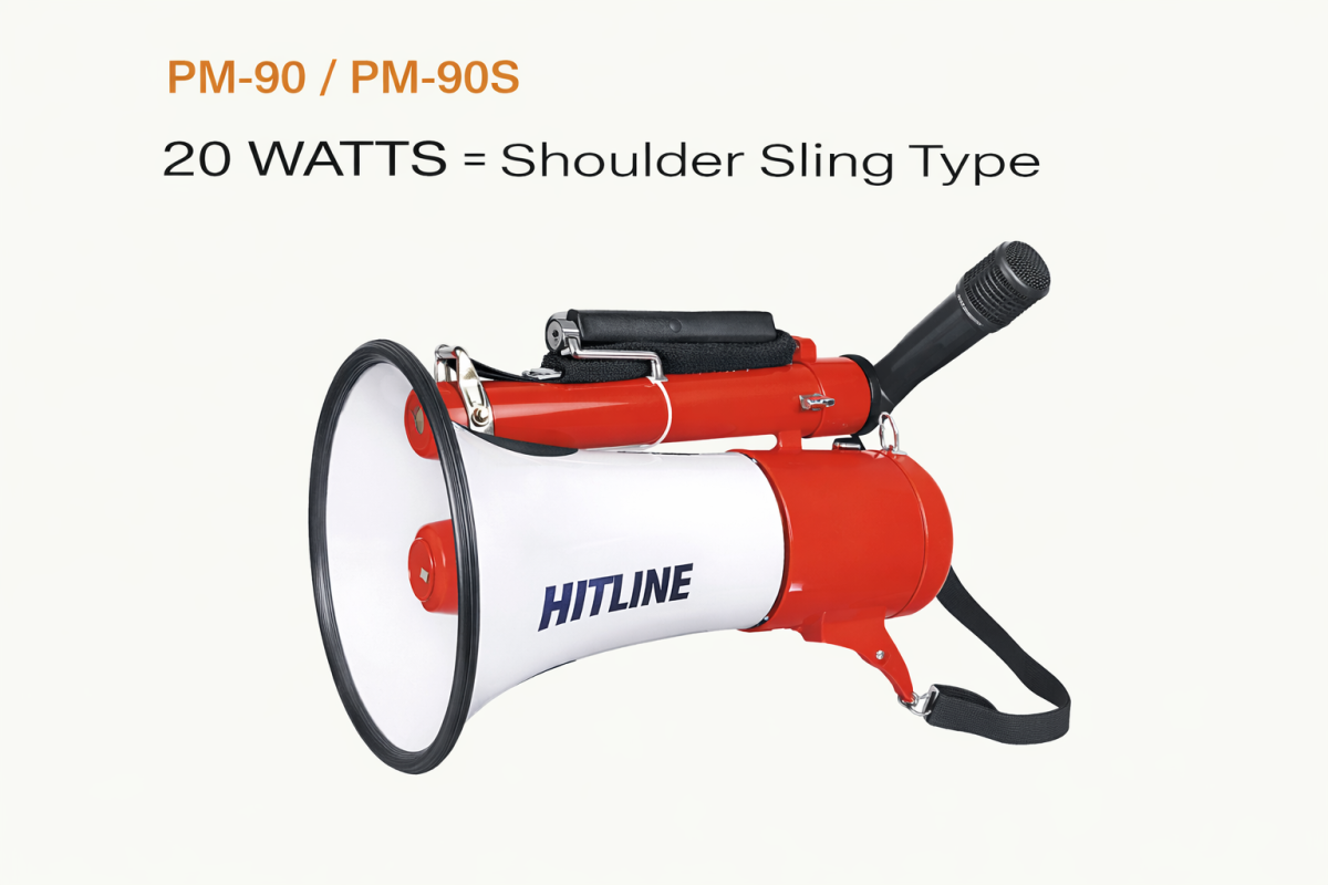 KTI14004007P90S — Megaphone PM90S Hitune