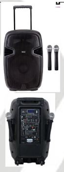 Trolley Speaker Bass Hunter 1215BT