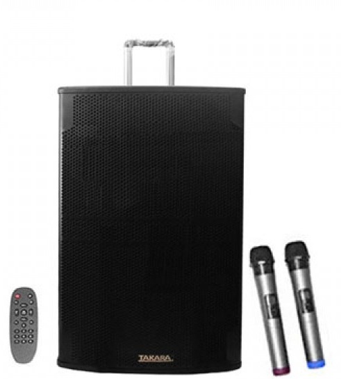 Takara T 8115 15 Inch Portable Trolley Speaker