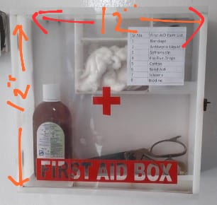 First Aid kit Box