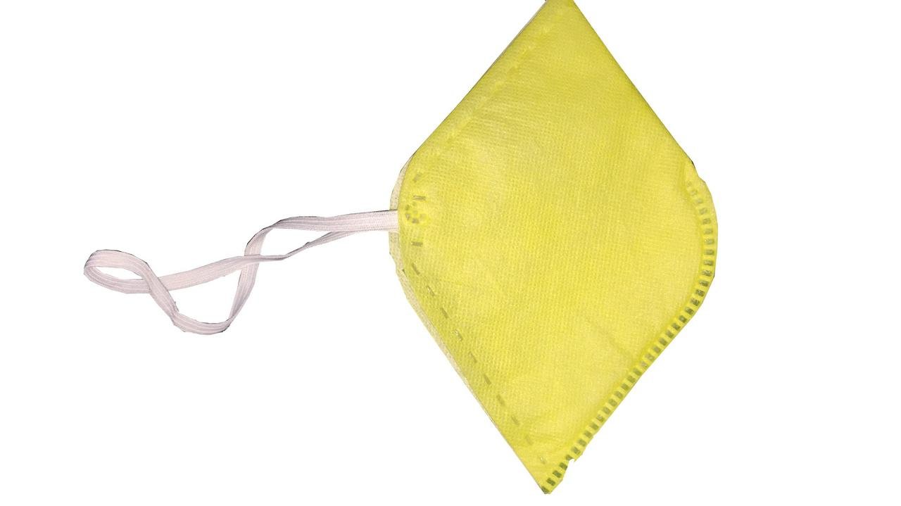 Yellow Non Woven Mask