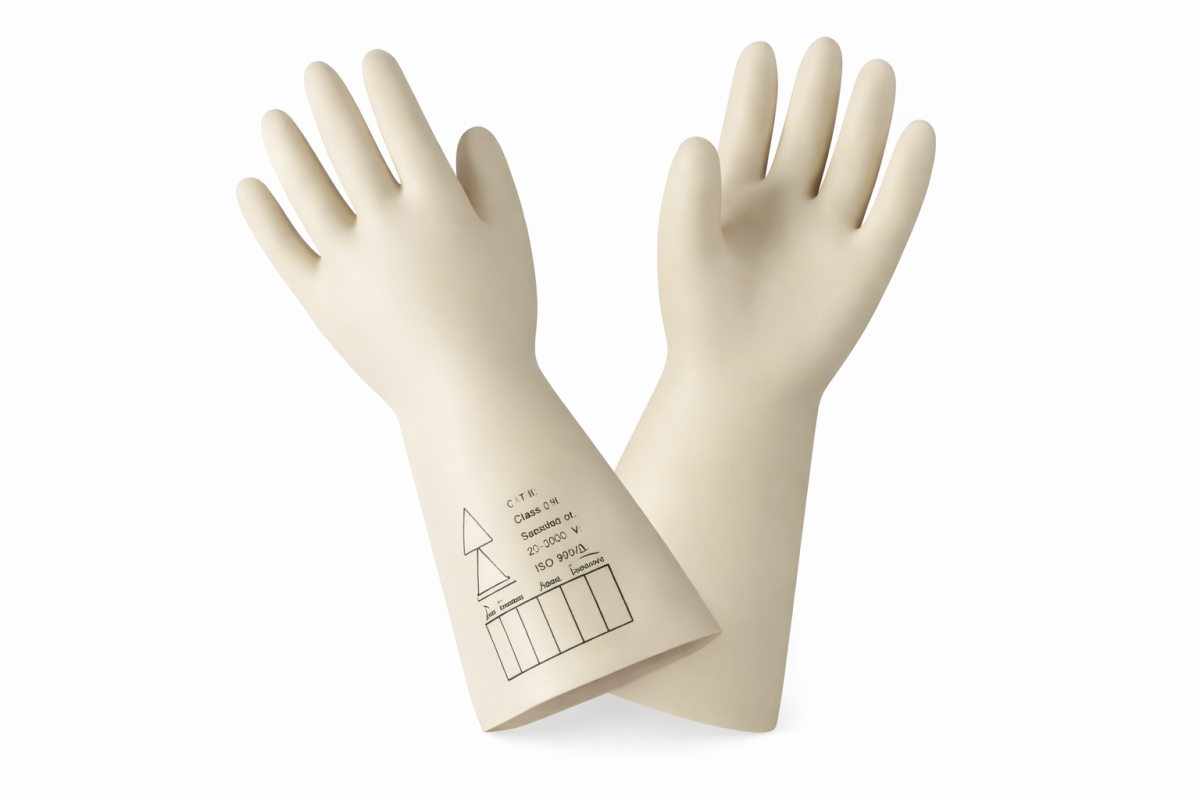 KTI150160045V10 — Electric Shock Proof Gloves Class 0 1000kv