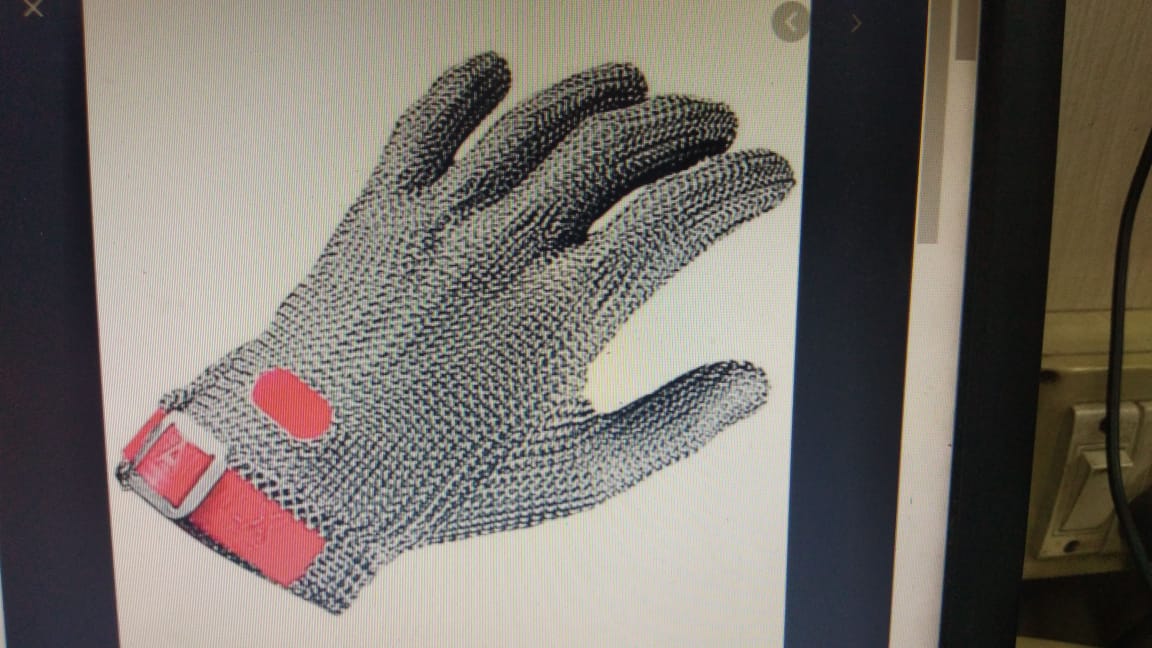 Cut Resistant Hand Gloves SS Material