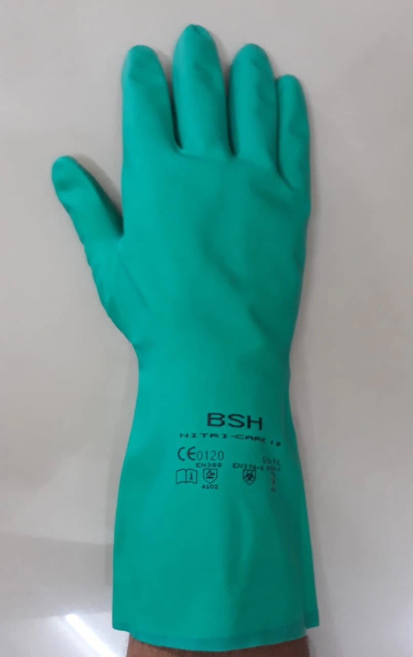 Nitrile Chemical Resistance Gloves Level 2