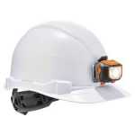 KTI Helmet White With LED Light