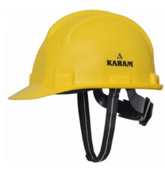 Safety Helmet Make Karam, Model PN521 Yellow