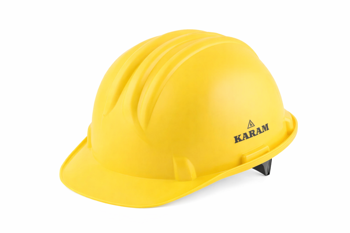 Safety Helmet Make Karam, Model PN581 Yellow