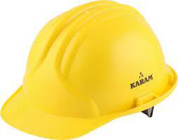 Safety Helmet Make Karam, Model PN581 Yellow