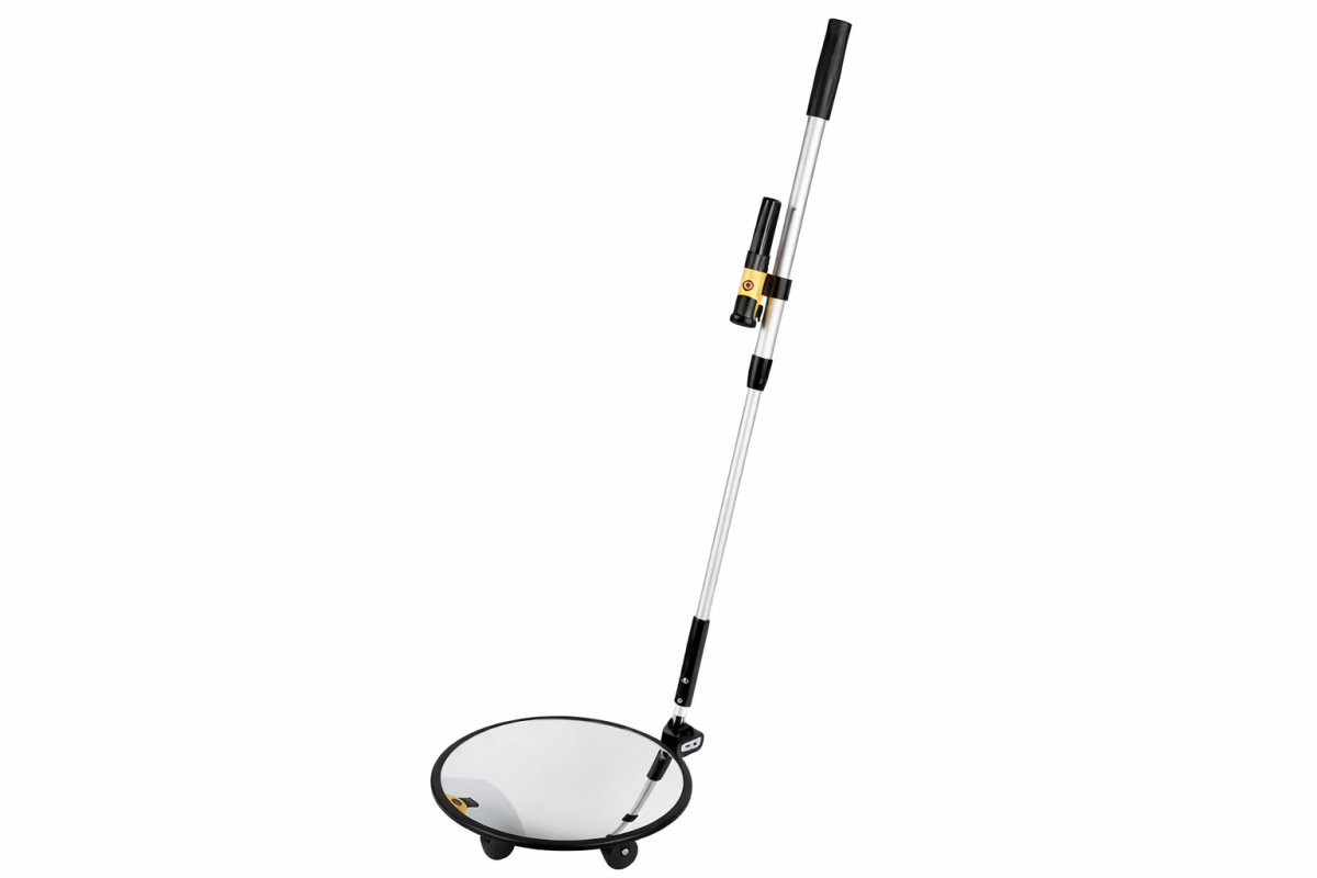 Under Vehicle Search Convex Mirror with torch, wheel