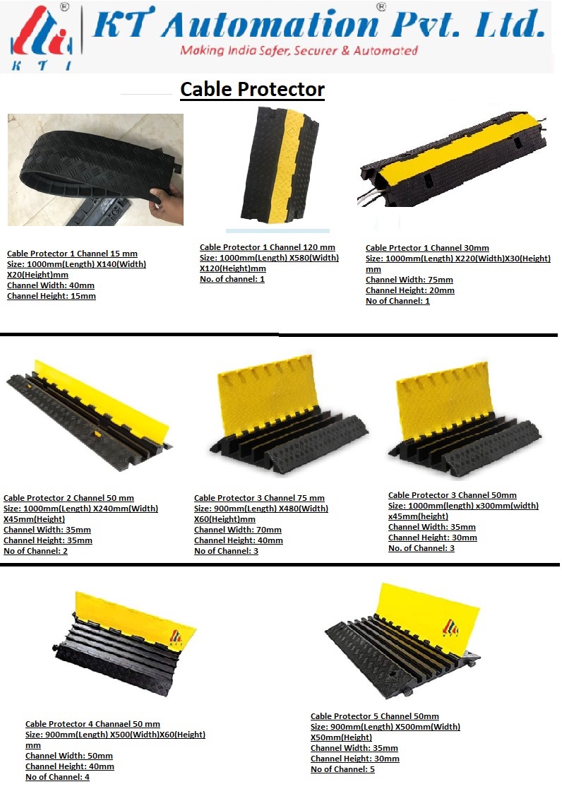 Cable Protector 3 Channel Height 50MM