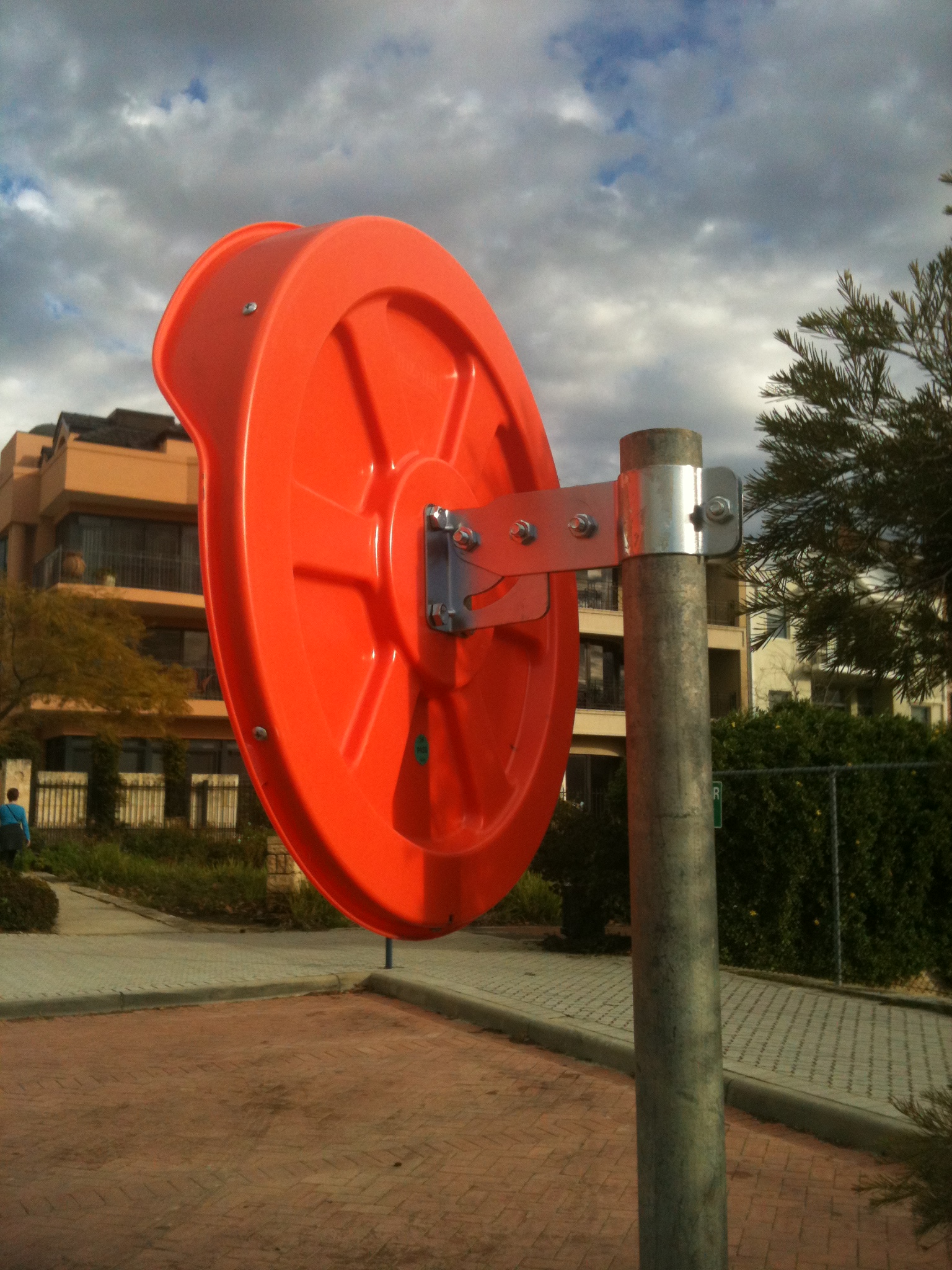 Convex Mirror with Installation