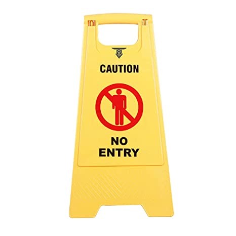 KTI Floor Message Board No Entry