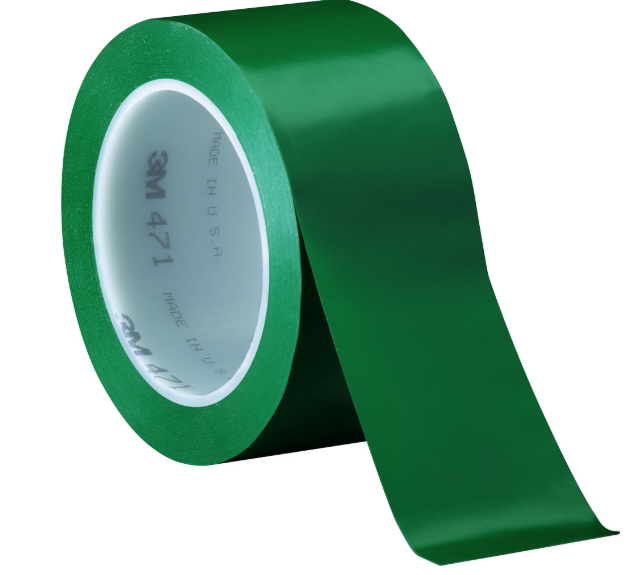 Lane Marking Tape 4” Make 3M Green