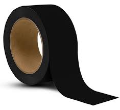 Lane Marking Tape 4” Black OEM