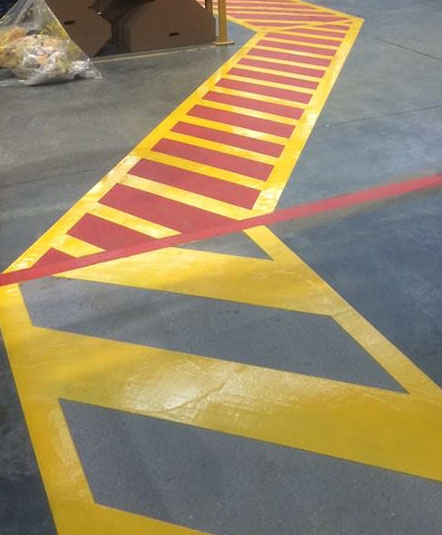 KTI Yellow Line Marking 100 mm wide