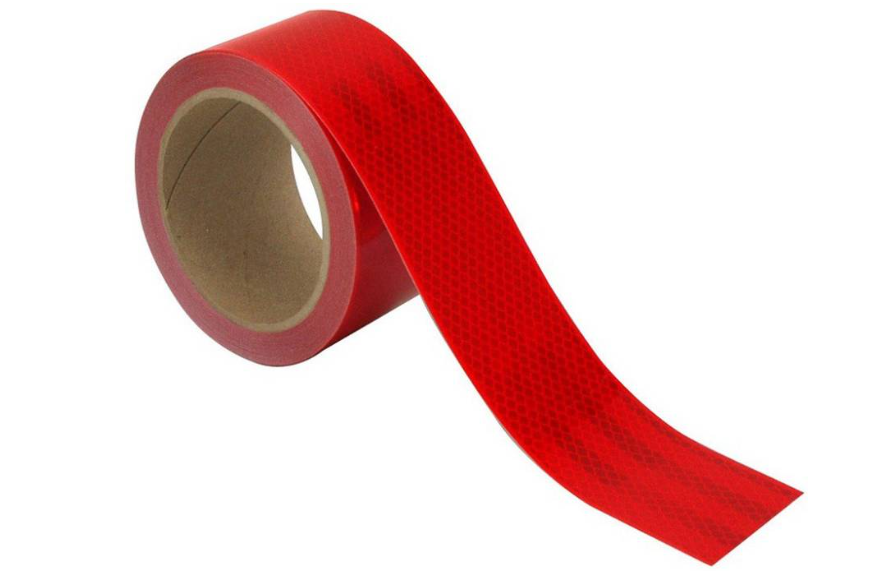 KTI Reflective Tape 1 Inch Color Red