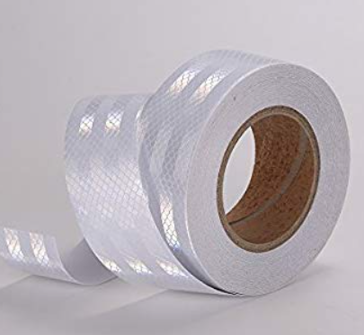 KTI Reflective Tape 1 Inch Color White