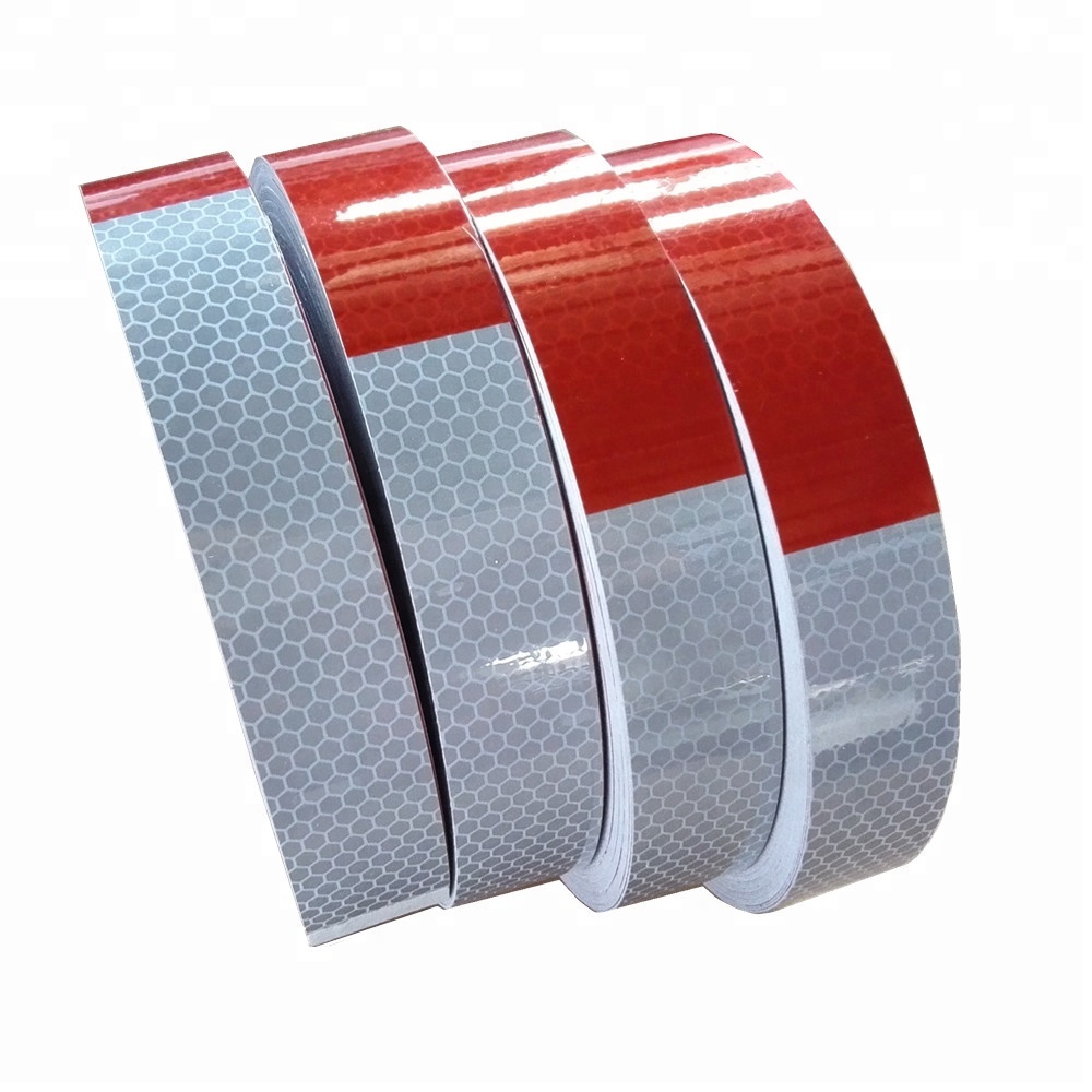 KTI Reflective Tape 2 Inch Color Red White