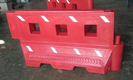 Water Filled Road Barrier 2000x500x1000 MM