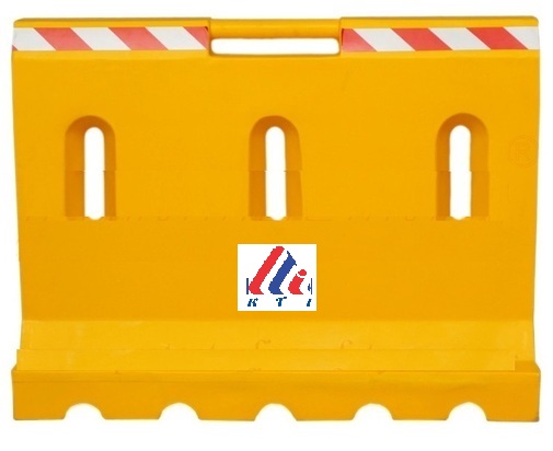 Road Barrier L Type New Jersey Barrier Yellow