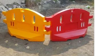 Water Filled Road Barrier 2000 L X 1000H X 580