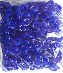 KTI Safety Chain Plastic 7 MM Blue