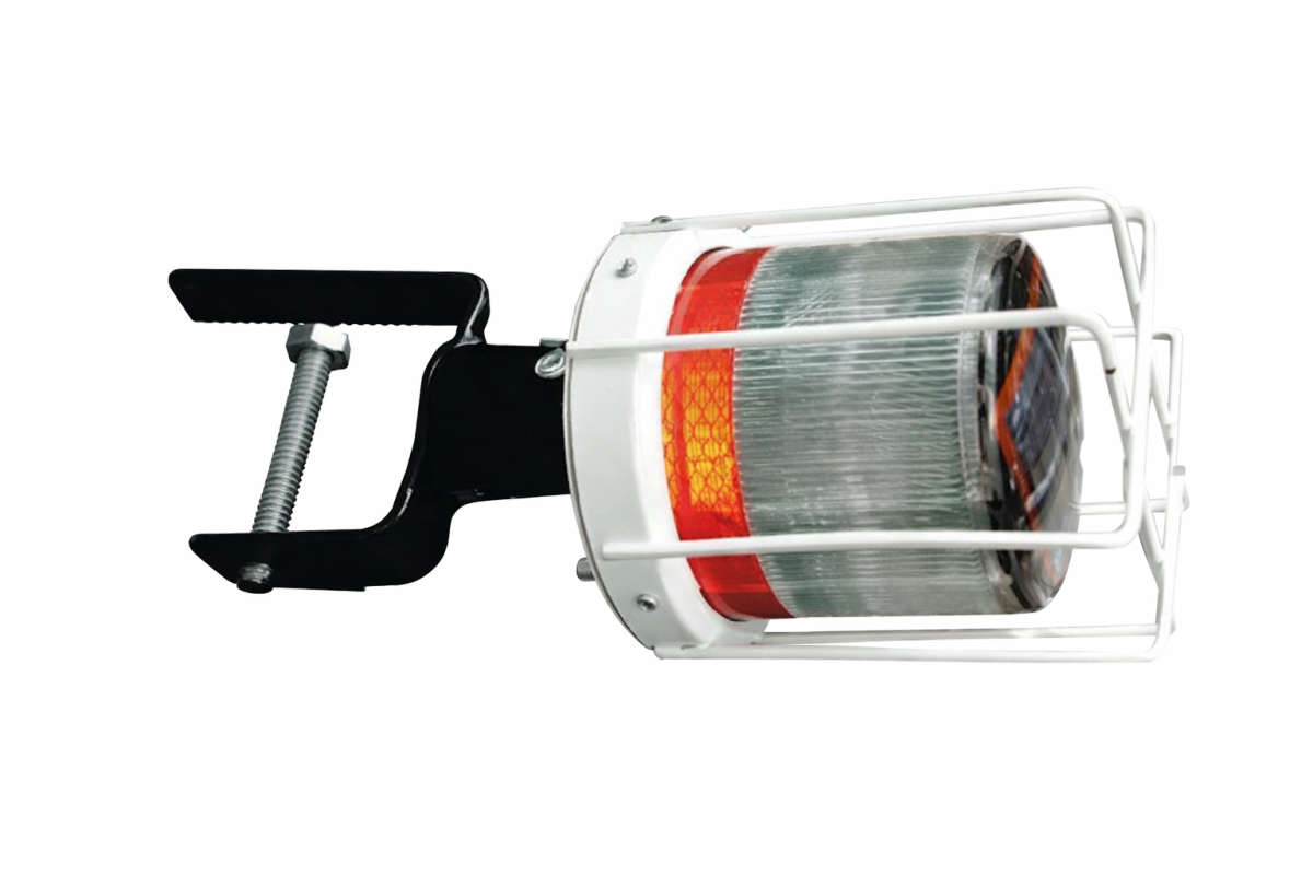KTI1602100385BR_RED — Solar Delineator With Fitting Metal Protection Red