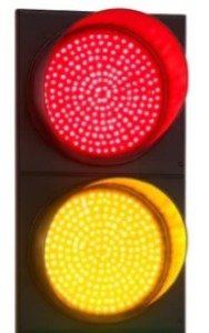 KTI1602290030RA — 300 MM Dia Traffic Light Red Amber 12v24V
