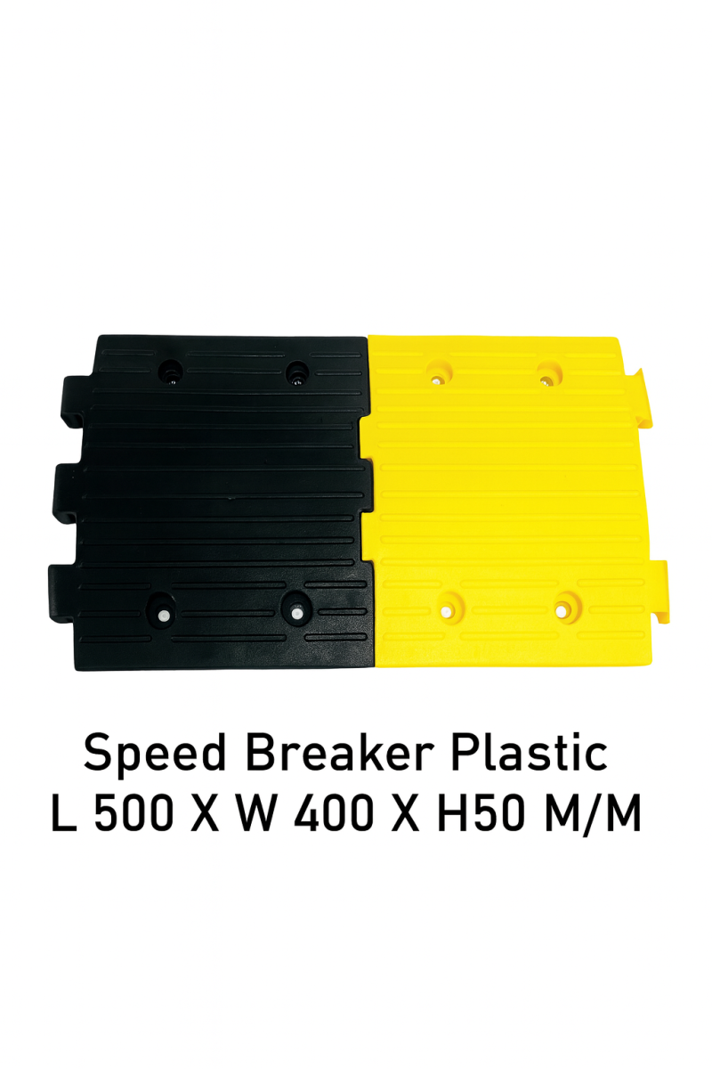 Speed Breaker Plastic L 500 X W 400 X H50 Mm