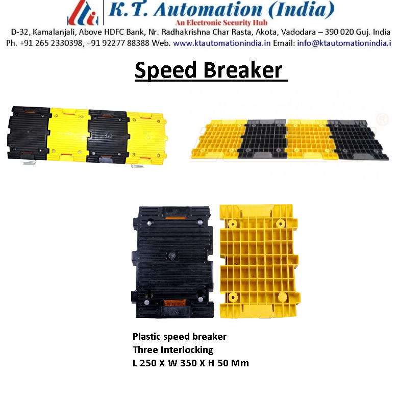 KTI Plastic Speed Breaker L 250 X W 350 X H 50 mm