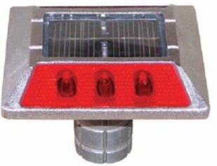 KTI Solar Stud With Shank Red