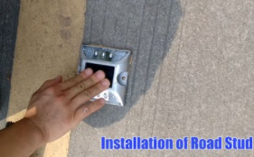 Road Stud Installation