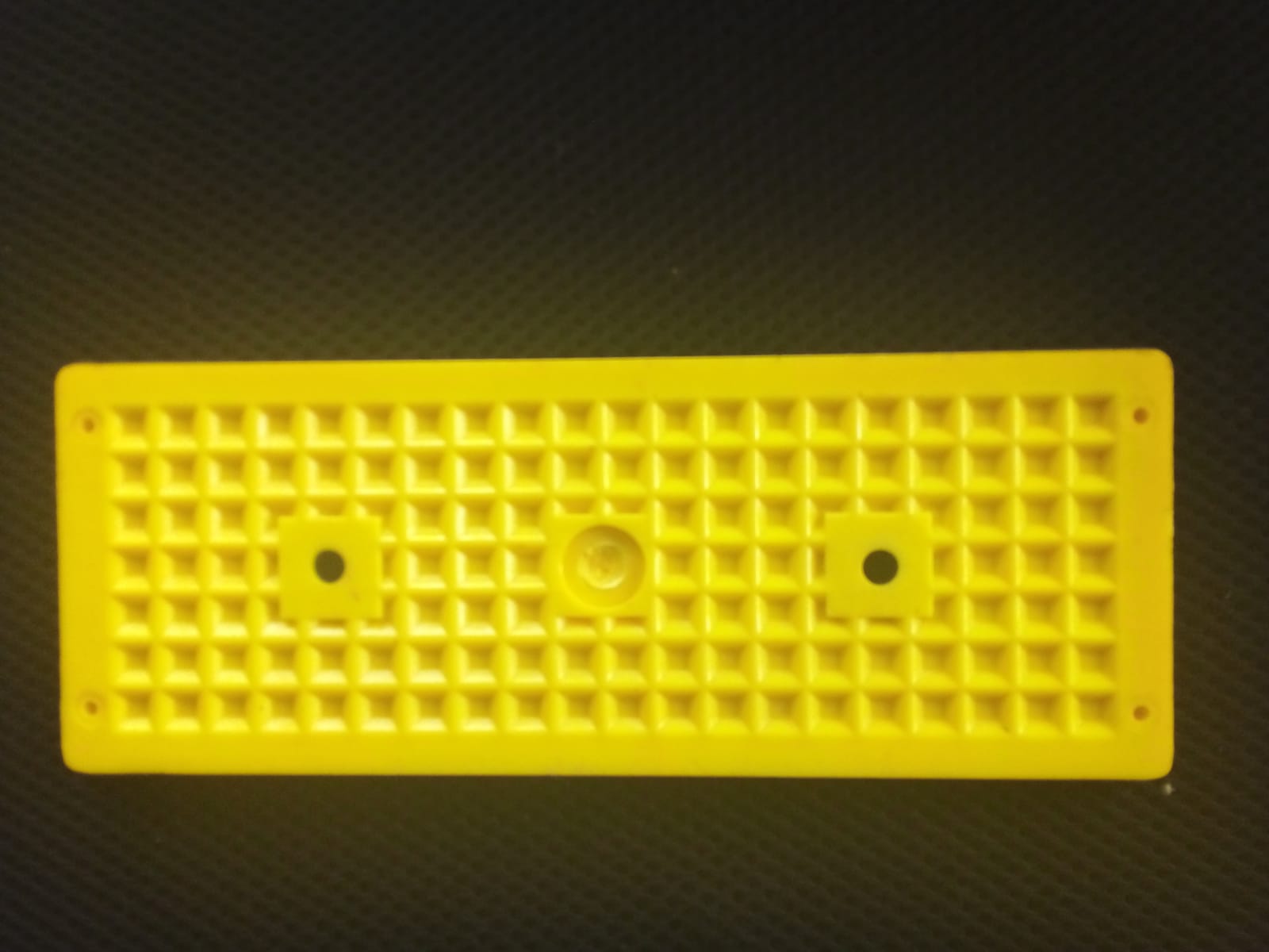 Road Stud Rectangular Yellow