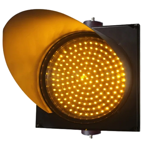 300 MM Dia Traffic Light Yellow DC Operated