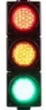 KTI 100 MM Dia Traffic Light Red, Yellow, Green