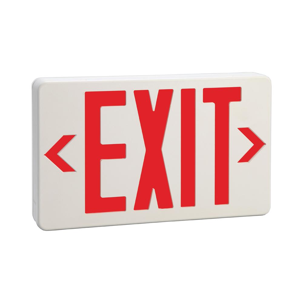 Emergency Exit Signage Opaque Body Red