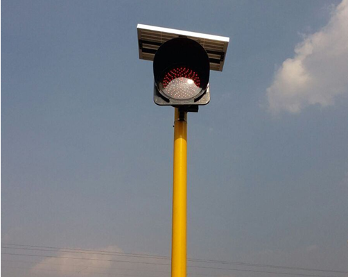 Solar Blinker Dual Power With Pole