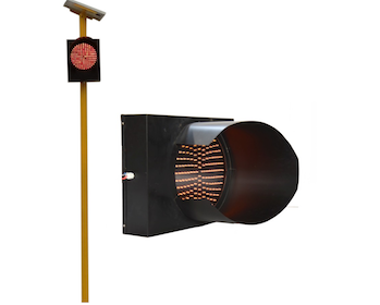 Pole for Solar Blinker