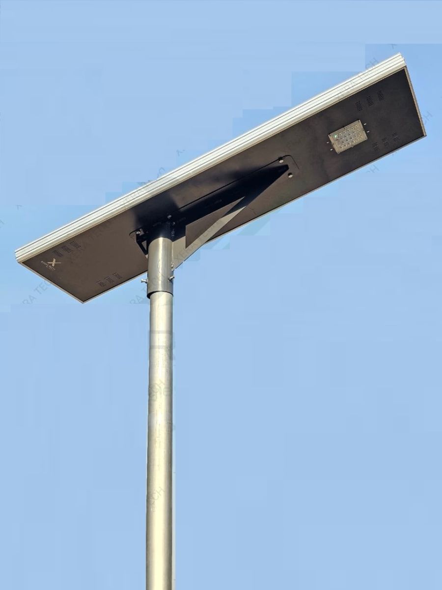 All in one Solar Street Light 60W Set with 6Mtr Pole