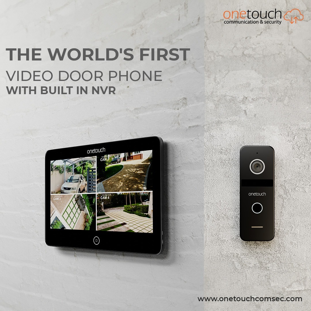 Onetouch 10inches Screen Smart Video Door Phone with NVR redefines residential security standards