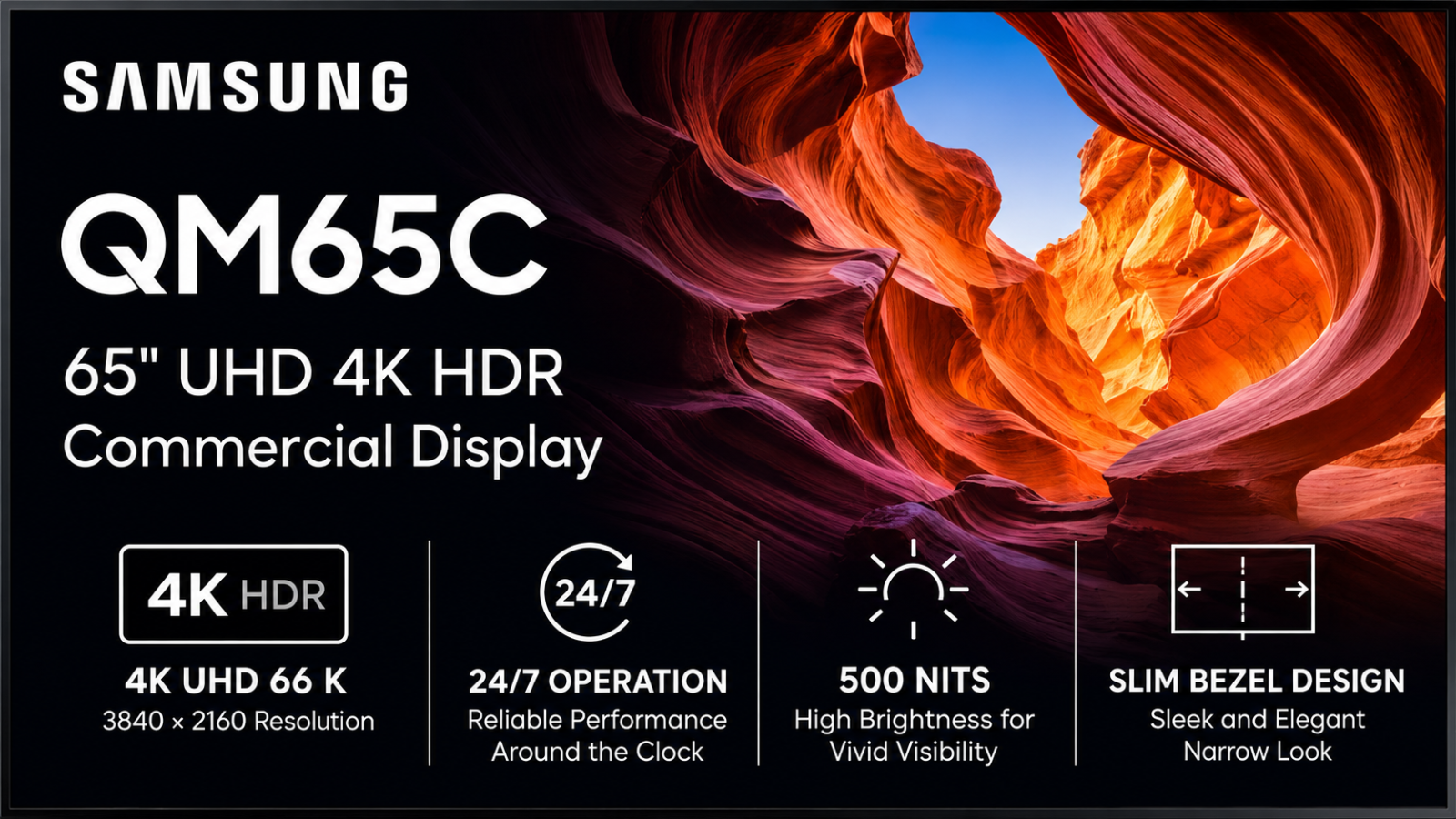 Samsung Signages QM65C